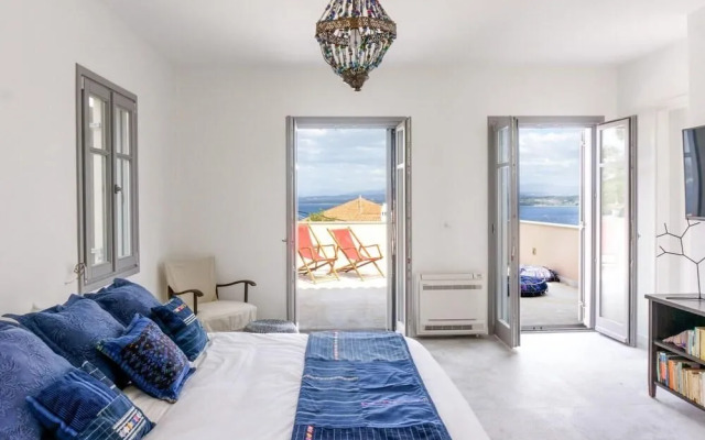 Maison Suisse with Panoramic Views of Spetses