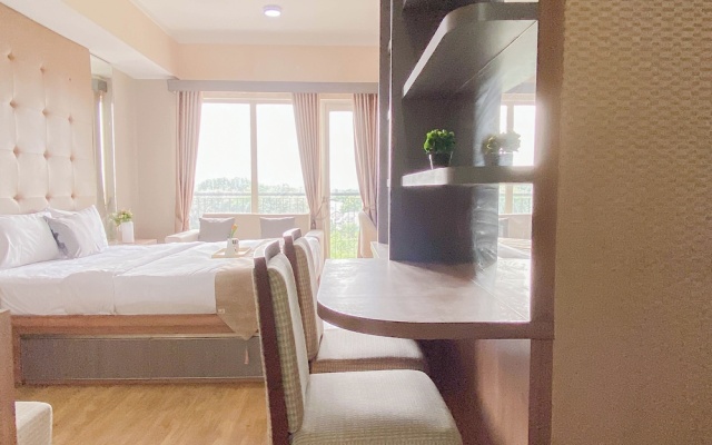 Brown Tone Studio At Oasis Cikarang Apartment