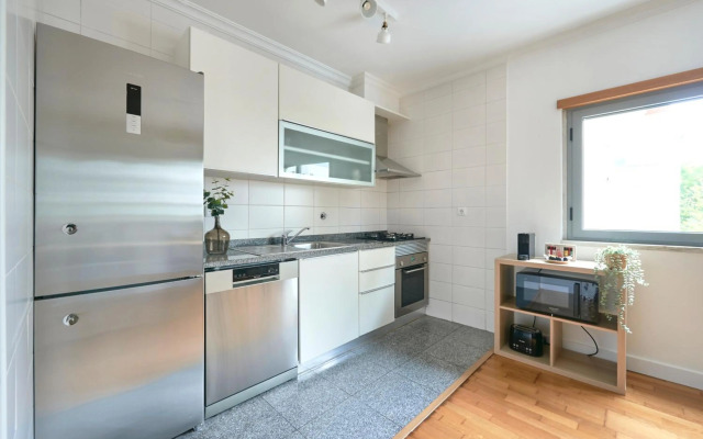 Apartment with Private Terrace & Car Garage