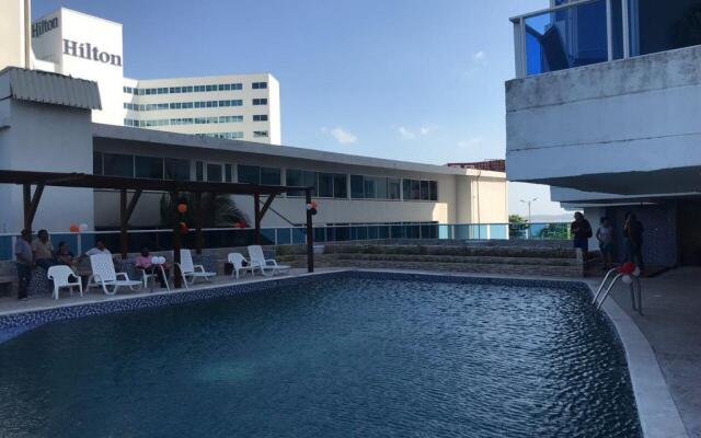 Apto con Balcón y Vista al Mar