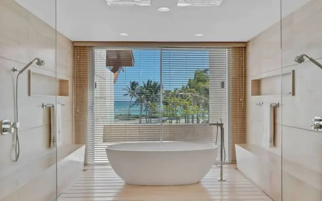 Architectural Oceanfront Masterpiece w Pool