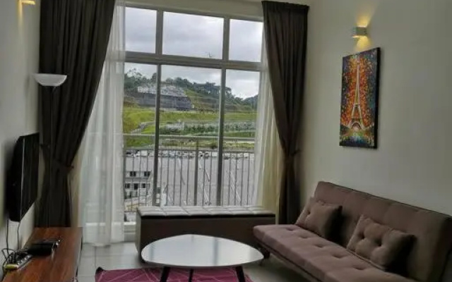 W3WarmStay@GoldenHills/3RPenthouse/WiFi/PasarMalam/2carpark – Balcony – Brinchang