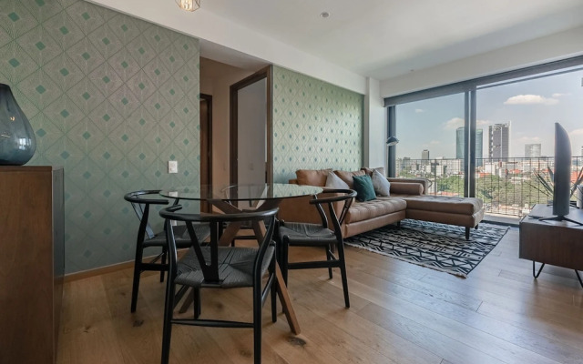The Taman Loft Chic 2BR 2BA in a Condesa