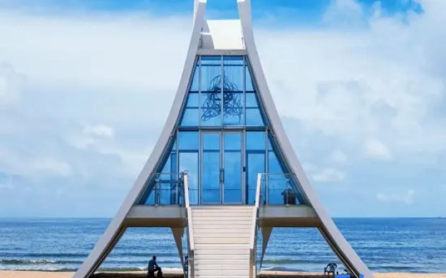 Zhonghai Vacation Homestay (Shantounan Railway Zhonghai Golden Coast Water Park) – Beach – Shantou