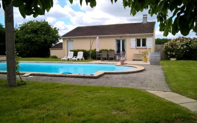 House With one Bedroom in Ervauville, With Private Pool, Enclosed Gard