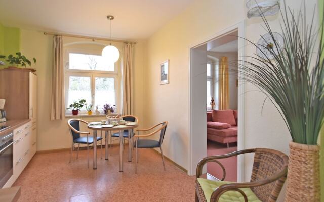 Apartment in Mülsen With Balcony, Heating, Garden Furniture