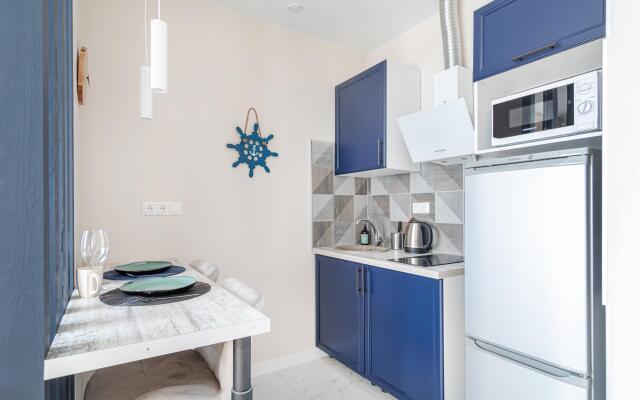 In an apartment on Taininskaya Street