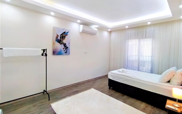 Triplex Villa With Sauna Near Airport in Antalya