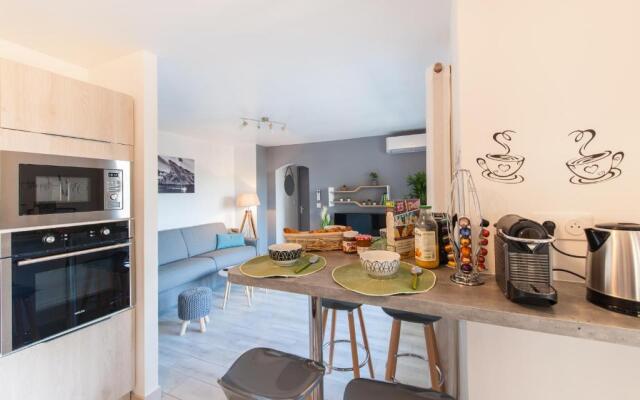 Apartment T2 Confort - Calme - Proche plage