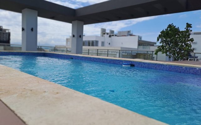 "goistay Elegant Refugio Caribeño 1br Gym Pool Naco"