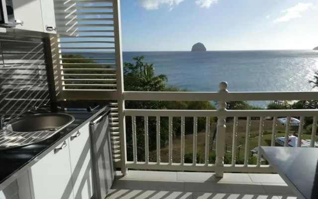 Appartement terrasse vue mer et piscine