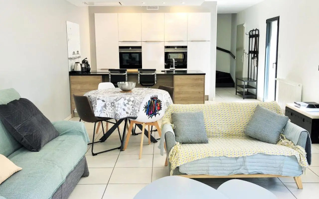 maison mitoyenne moderne quartier aiguillon RESIDENCE 7
