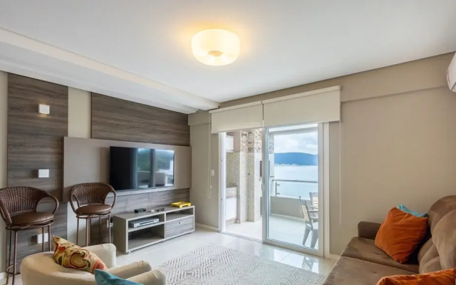 Sea View Apartment w Barbecue in Bombinhas Lga0201
