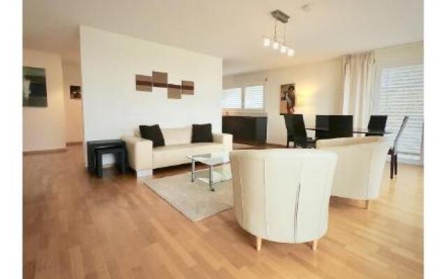 Bright spacious and modern apartment with terrace