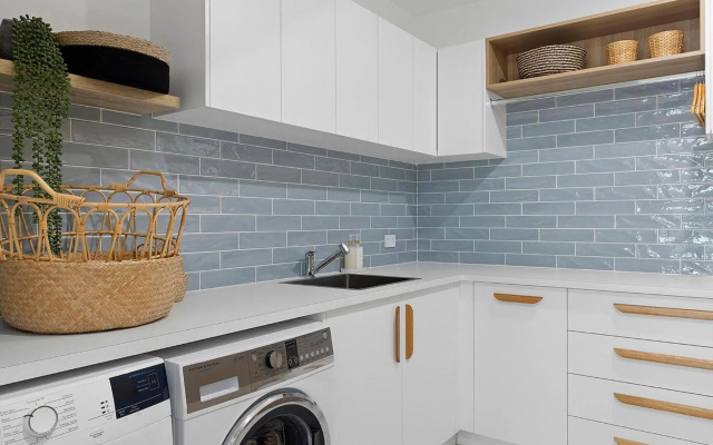 Ocean scene at Fingal Bay