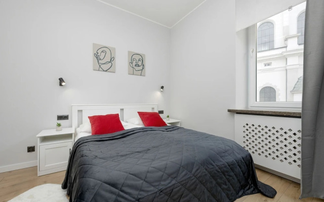 Grey and Red Apartment by Renters