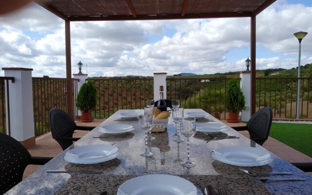 Villa With 3 Bedrooms in Peñaflor, With Wonderful Mountain View, Private Pool, Terrace