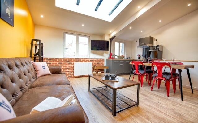 Appart Duplex design et ensoleillé