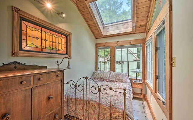 Beautiful Jay Peak Home Near Creek & Waterfalls!