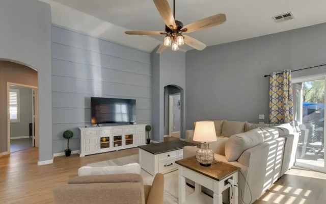 Putting Green & Fenced Yard: Charming Gilbert Home