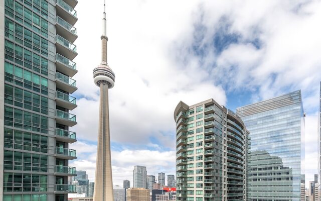 Downtown Toronto near CN Tower