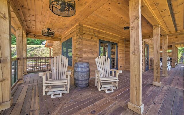 Spacious Mountain Retreat w/ Hot Tub + Views!
