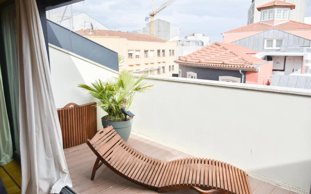 Charmosa penthouse 2 quartos - Batalha - Porto