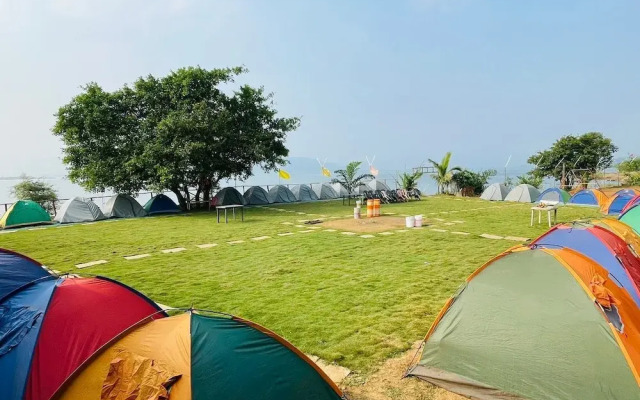 Camping in Pawna Lake