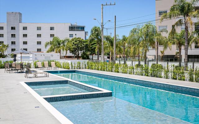 200 metros do mar com Churrasqueira #IA14