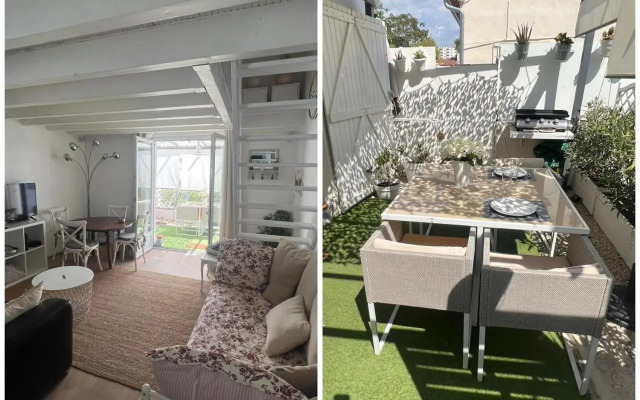 petite maison cosy avec exterieur