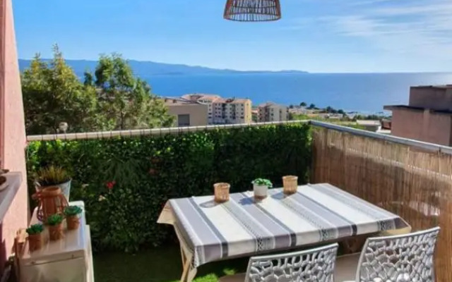 Appartement Ajaccio vue mer panoramique