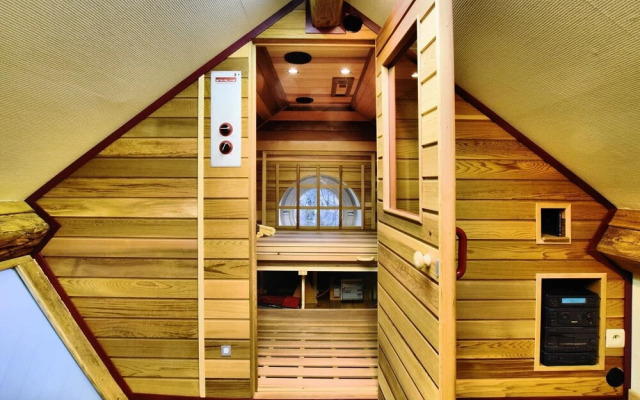 Delightful Holiday Home in Harre with Sauna, Hot Tub, Terrace
