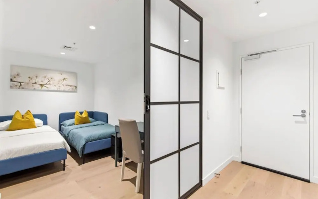 A Cozy 2BR Apt for 6 Next to Southern Cross – Guest Rooms – Melbourne