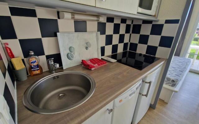 Cap coz 5 pers., plage piscine et jardin