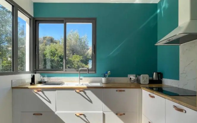 Flat with GARDEN and TERRACE 15min from the BEACH
