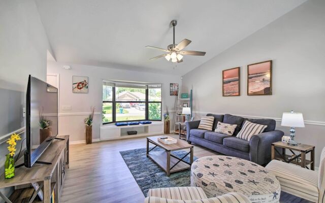 Bright Sebastian Home w/ Pool ~ 7 Mi to Beach!