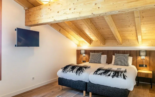 Chalet in French Alps Near Lake Geneva