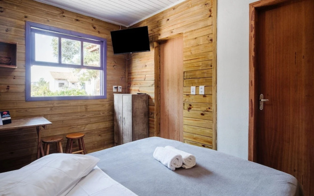 PRJ Cabanas sossegadas na praia do Rosa