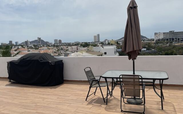 Departamento con alberca en El Encanto
