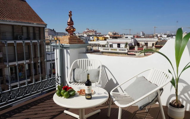 Estudios y Ático vistas de Triana