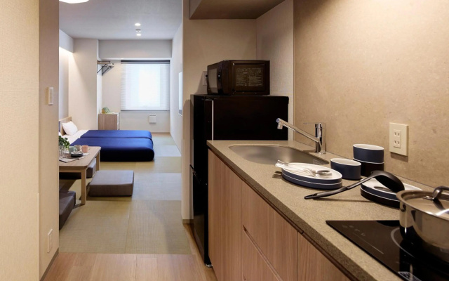 Minn Ueno Shin-Okachimachi – Kitchen – Tokyo