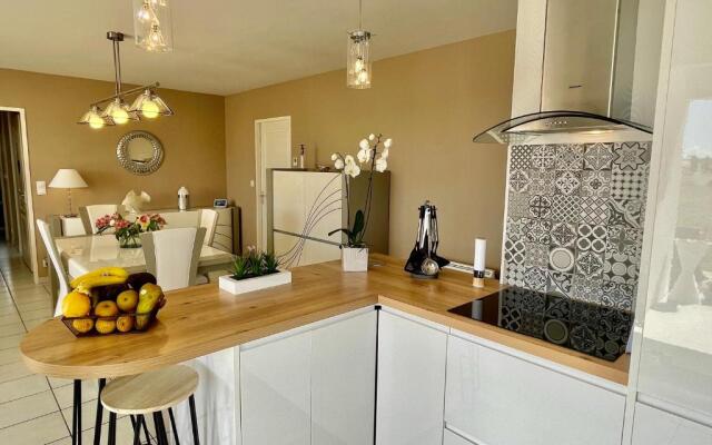 MAISON moderne 6 pers, jardin proche plage¢re