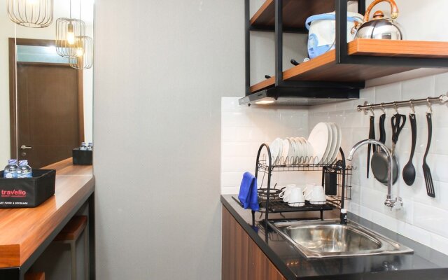 Homey and Simply 2BR at Lagoon Bekasi Town Square Apartment