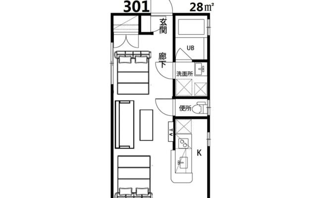 Shinjuku area Industria Wind apartment Walk 5min To Station