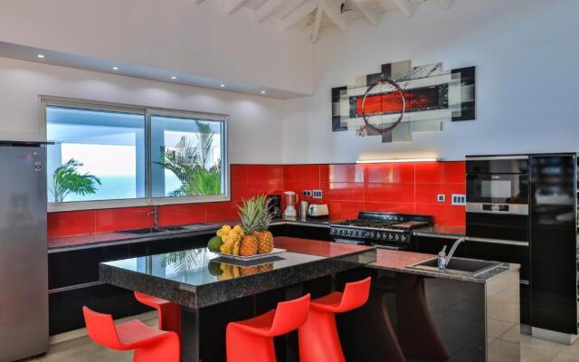 5 Bedrooms Villa Bel Amour, luxury and awesome sea view - SXM