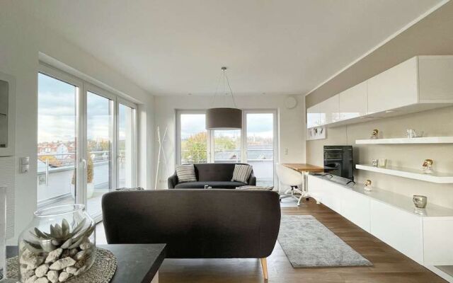 Modernes Apartment über den Dächern von Osnabrück