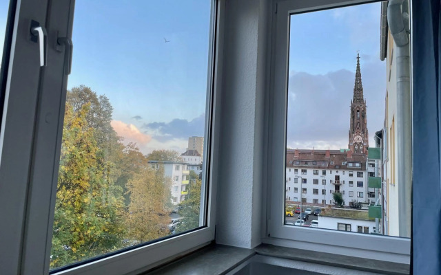 Purple Kitchen - Apartment mit großer Wohnküche