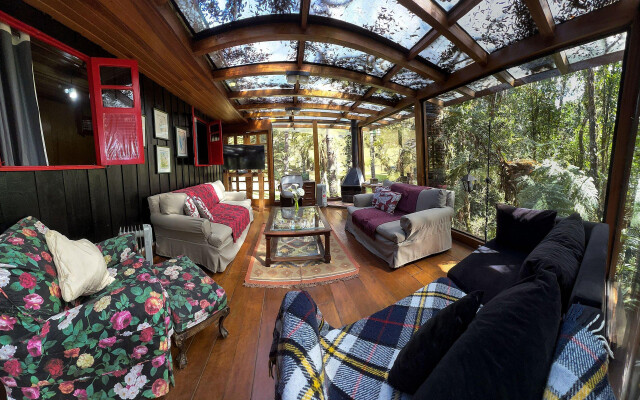 Chalé rústico e privativo em Campos do Jordão