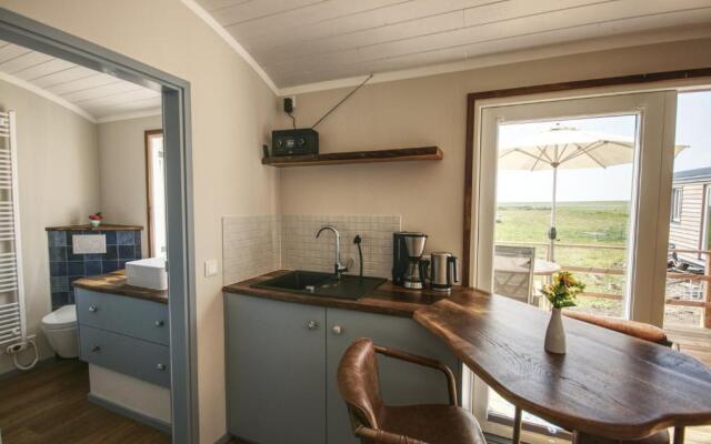 Schäferwagen Tiny House auf dem Friesenhof