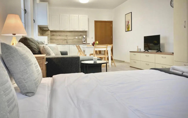 Modern Studio for 4 persons with Fast Wi-fi